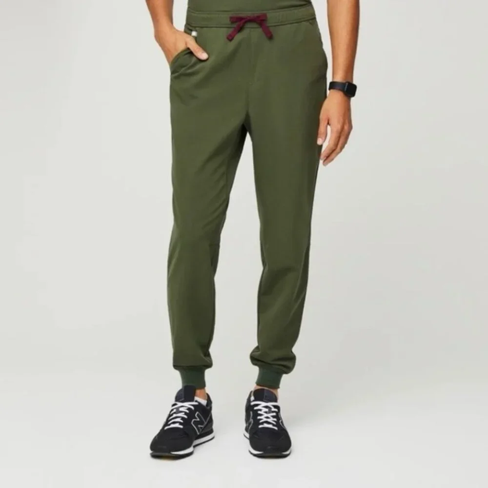Figs Men's ScrubsTechnical‎ Collection Tansen Joggers Small Olive Green